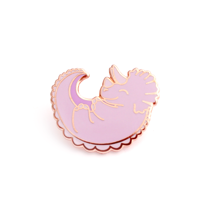 Triceratops Pin - Oh Plesiosaur