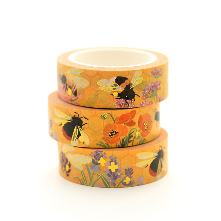 Bee Washi Tape (1 roll)