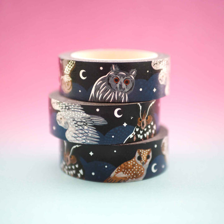 Owl Washi Tape (1 roll)