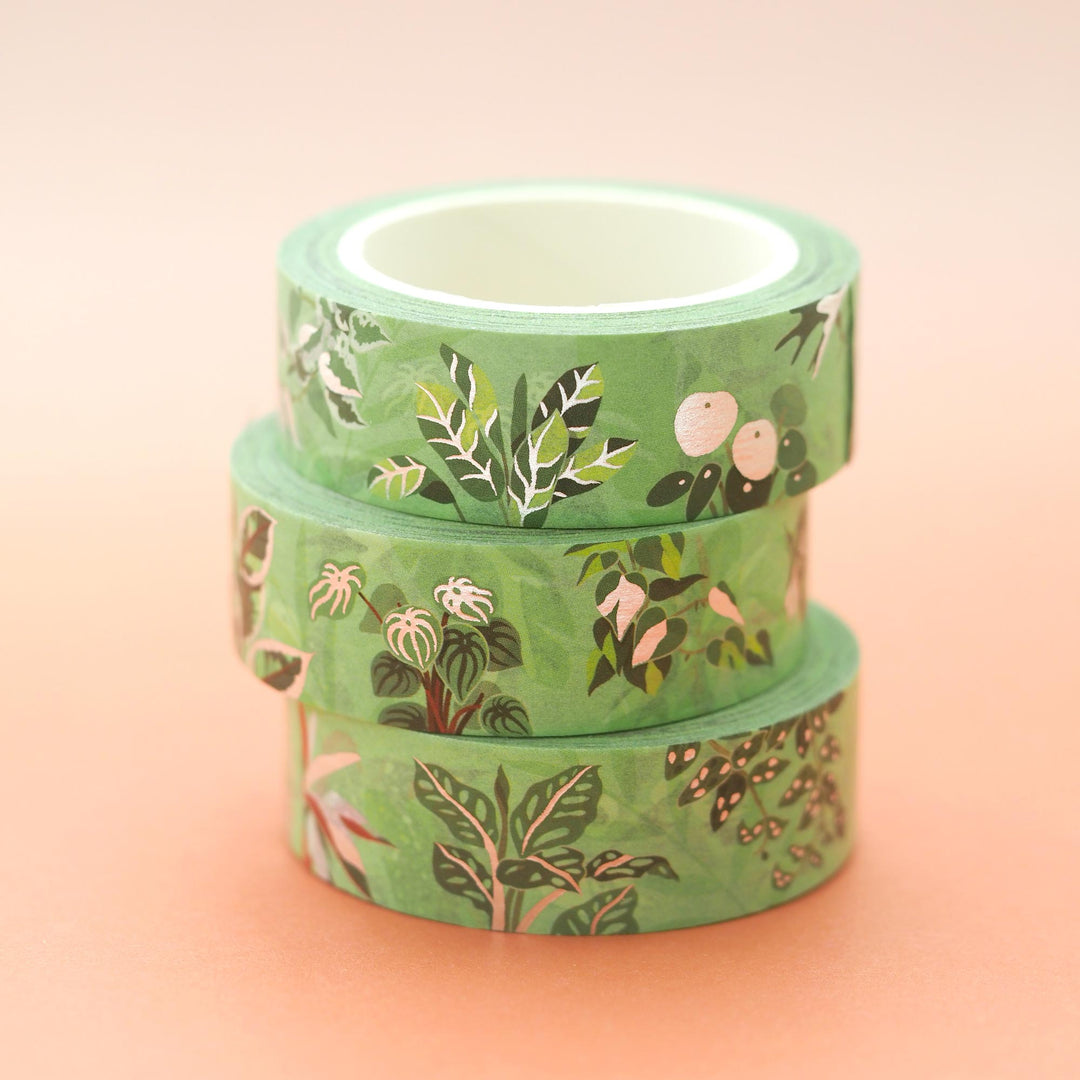 Tropical Plants Washi Tape (1 roll)