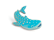 Whale Shark Pin - Oh Plesiosaur