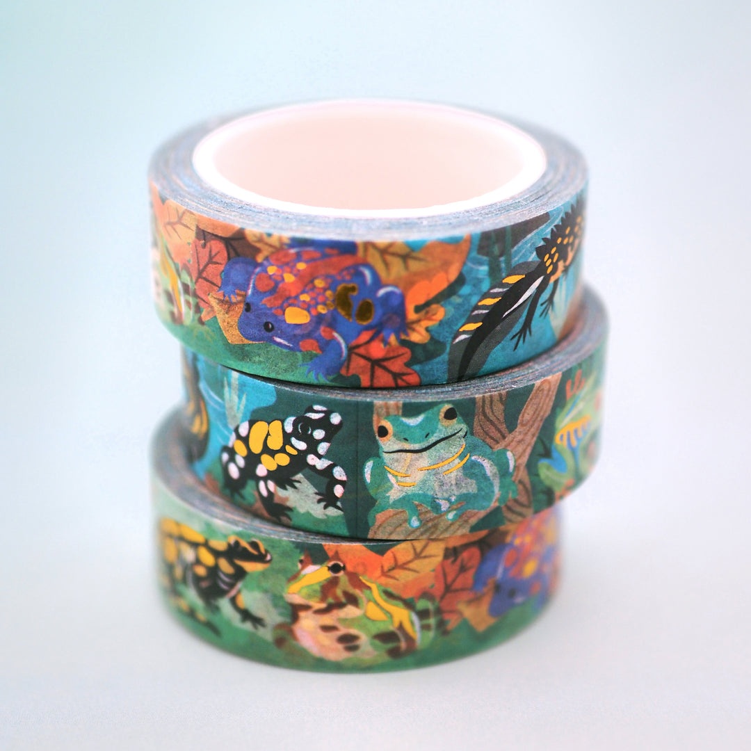 Amphibian Washi Tape (1 roll)
