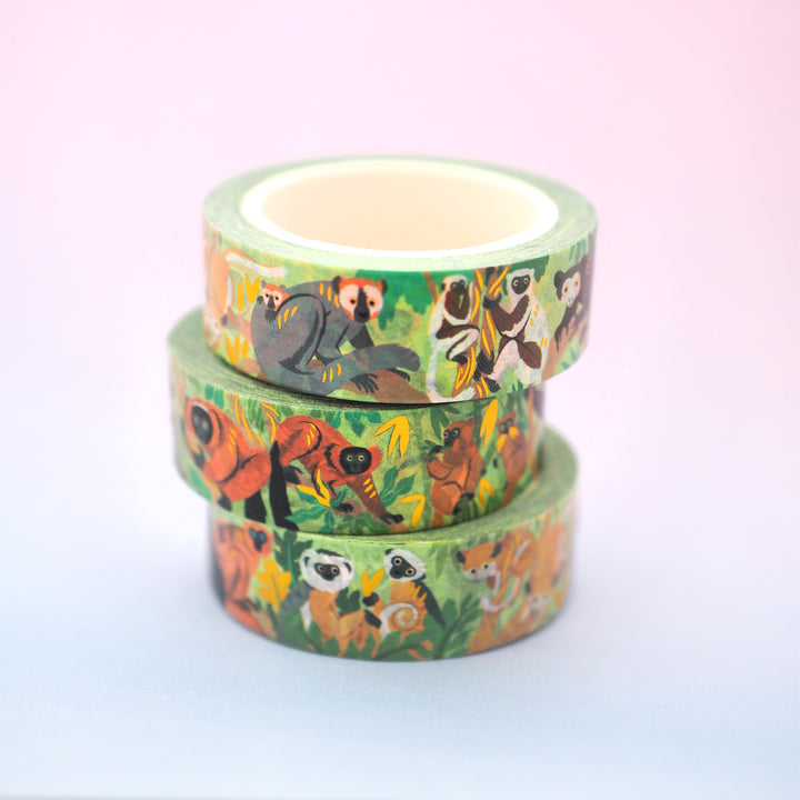 Lemur Washi Tape (1 roll)