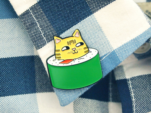 BFF Sushi Cats Pin Set - Oh Plesiosaur