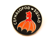 Cephalopod Squad Pin - Oh Plesiosaur