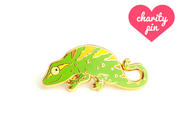 Tarzan Chameleon Pin - Oh Plesiosaur
