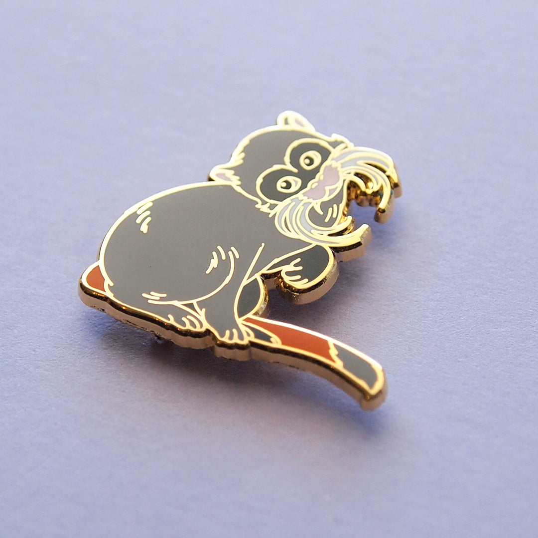 Emperor Tamarin Pin - Oh Plesiosaur