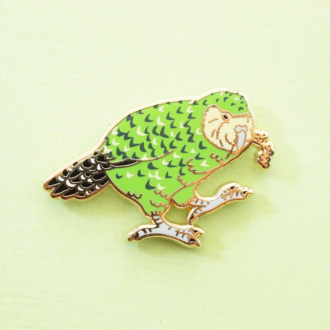 Kakapo Pin - Oh Plesiosaur