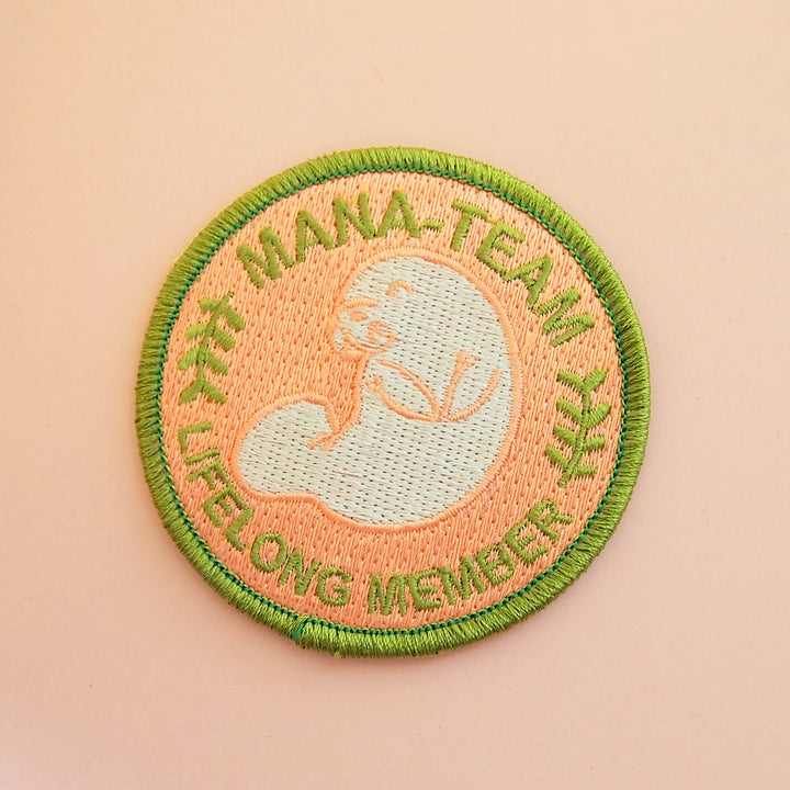 Millie's Mana-Team Patch - Strawberry - Oh Plesiosaur