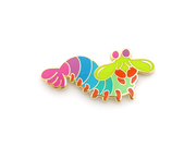 Mantis Shrimp Pin - Oh Plesiosaur
