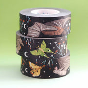 Bats & Moths Masking Tape (1 roll)