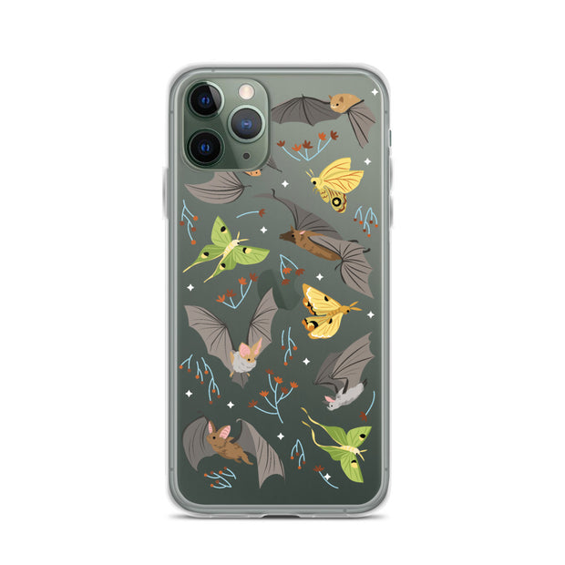 Bats & Moths iPhone Case