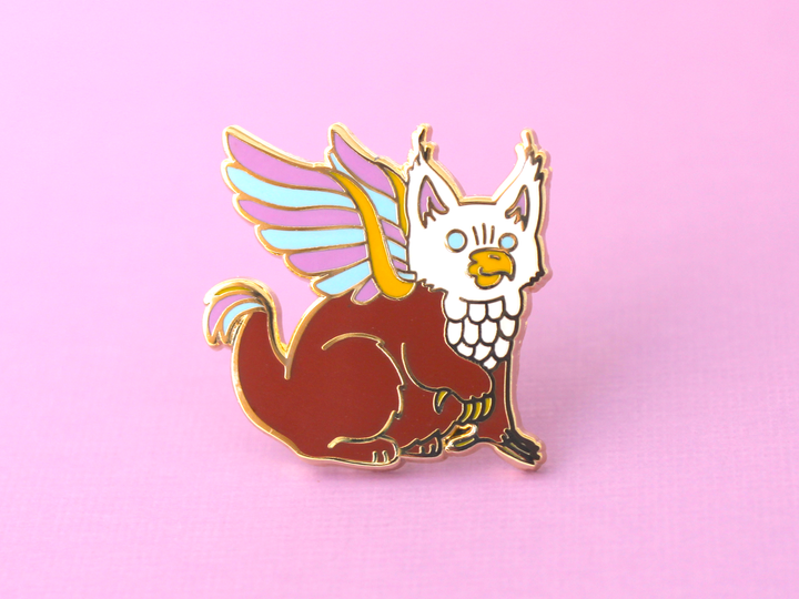 Mythical Cats Pin Set - Oh Plesiosaur