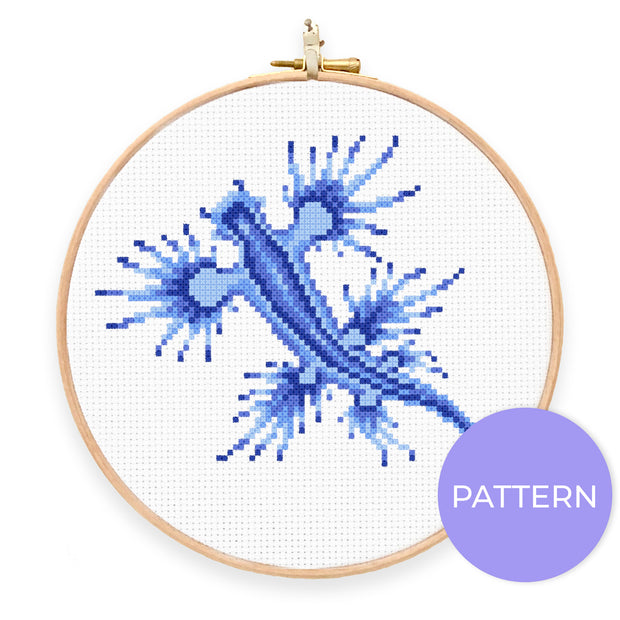 Nudibranch Cross Stitch Pattern