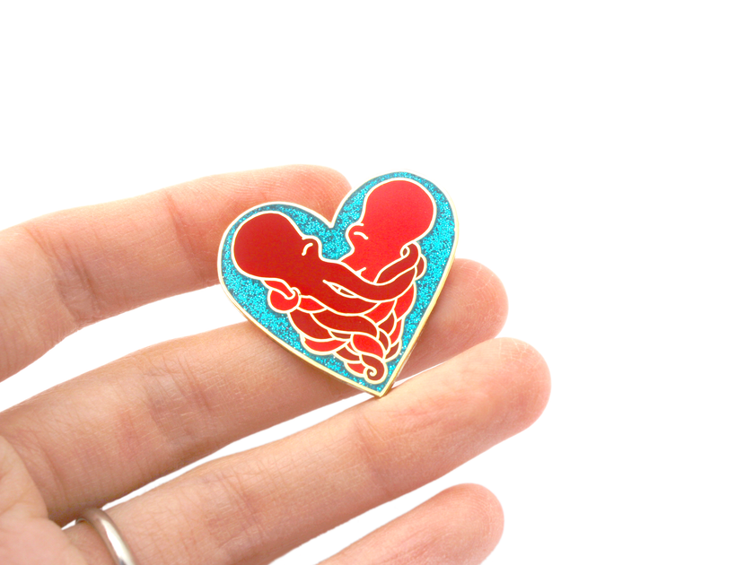 Octopus Hug Pin – Shoal