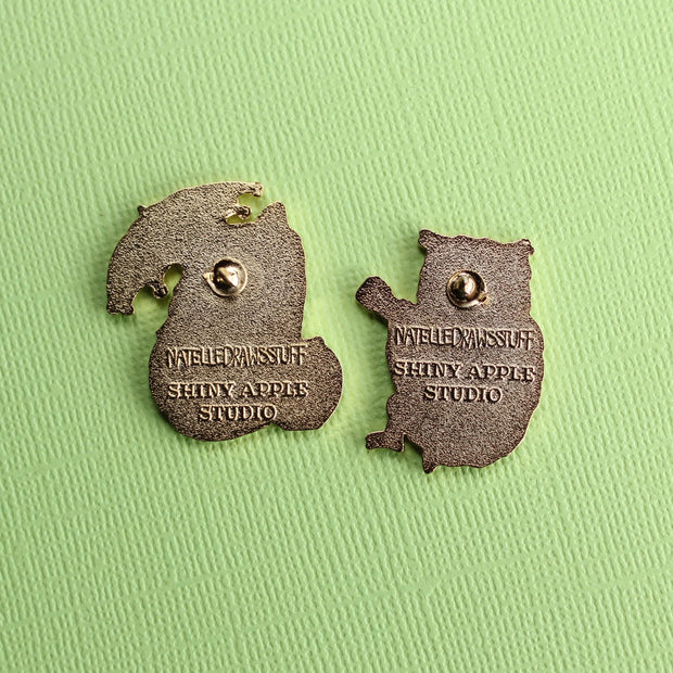 The Owl and The Pussy-cat Pin Set - Oh Plesiosaur