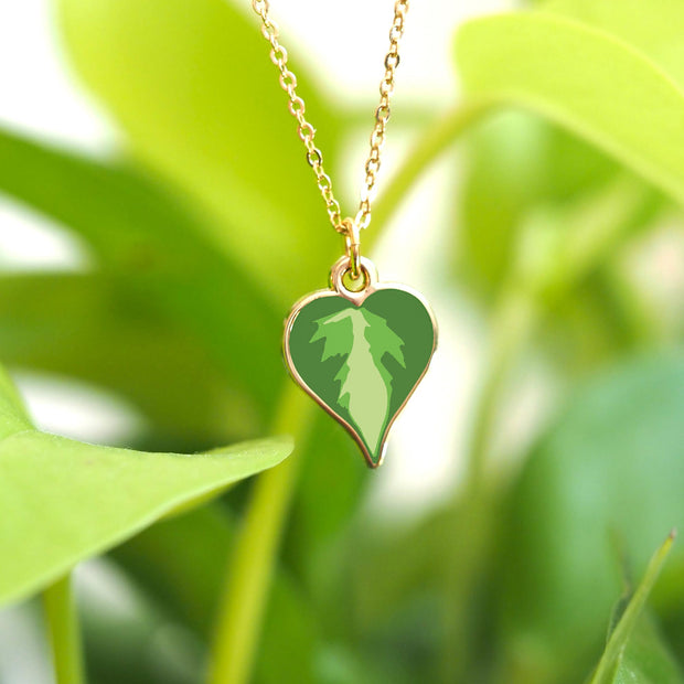 Philodendron Brasil Necklace