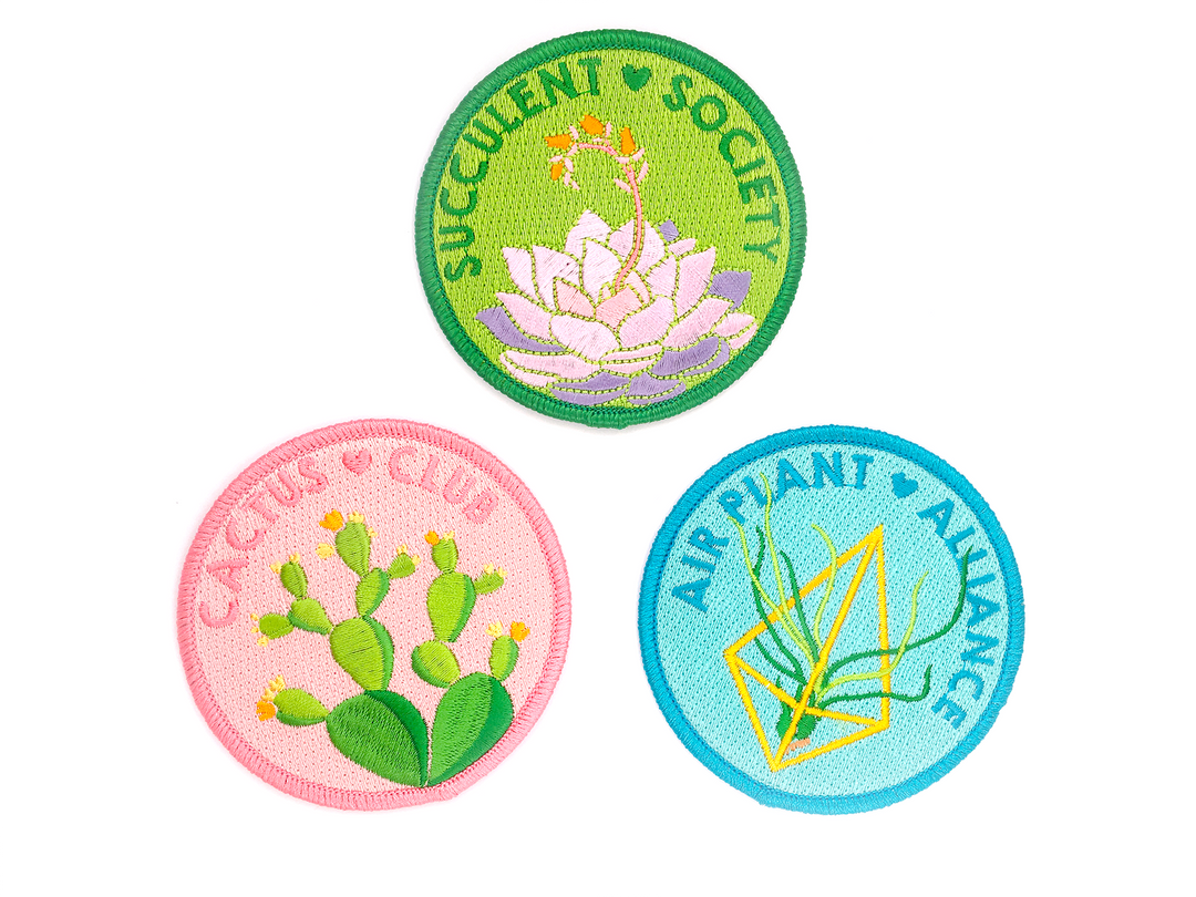 Succulent Society Patch - Oh Plesiosaur