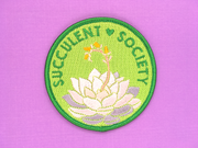 Succulent Society Patch - Oh Plesiosaur