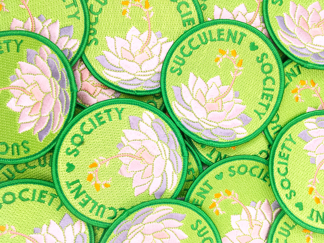 Succulent Society Patch - Oh Plesiosaur