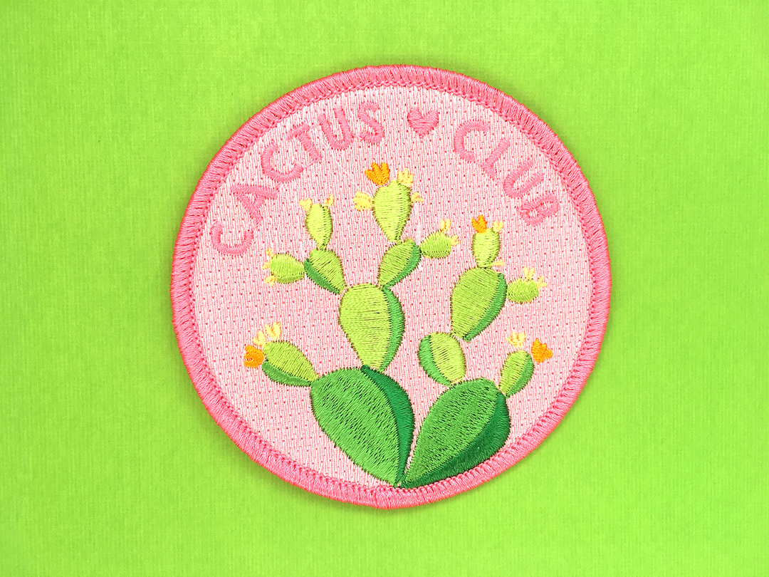 Cactus Club Patch - Oh Plesiosaur