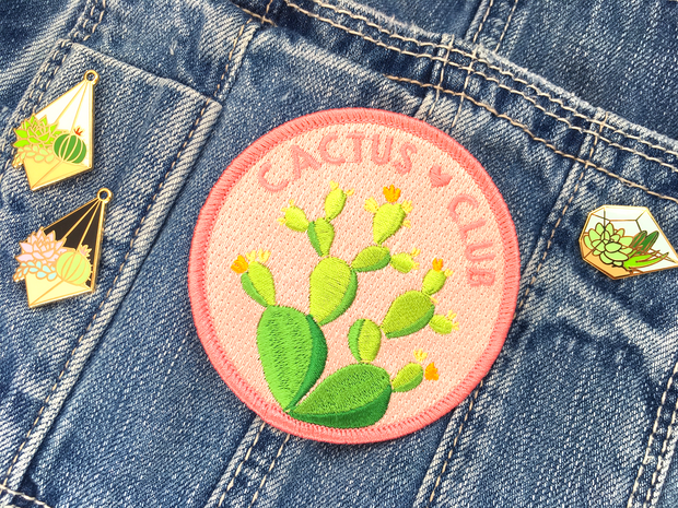 Cactus Club Patch - Oh Plesiosaur