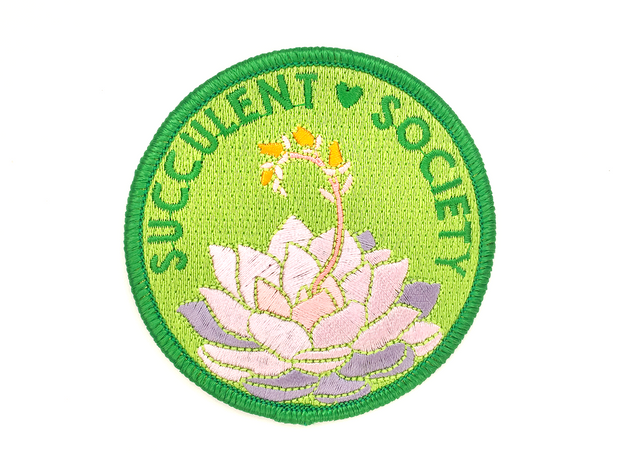 Succulent Society Patch - Oh Plesiosaur