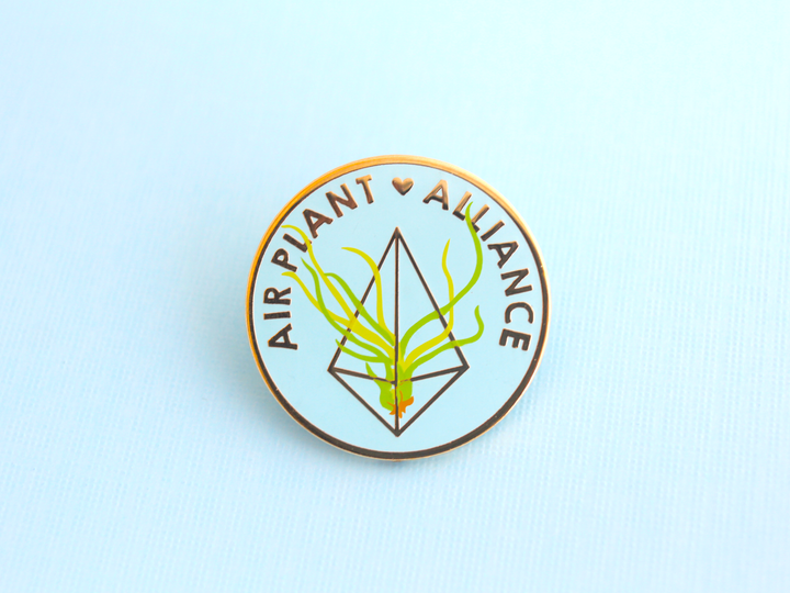 Air Plant Alliance Pin - Oh Plesiosaur