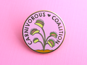 Carnivorous Coalition Pin - Oh Plesiosaur