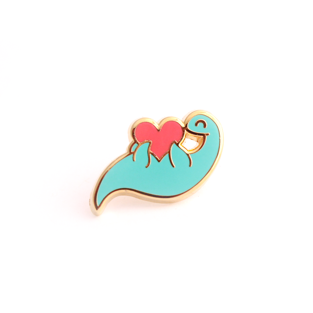 Plesioth Pin Plesiosaur Pin – Shoal