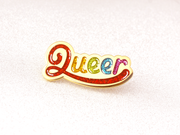 Queer Pin - Glitter - Oh Plesiosaur