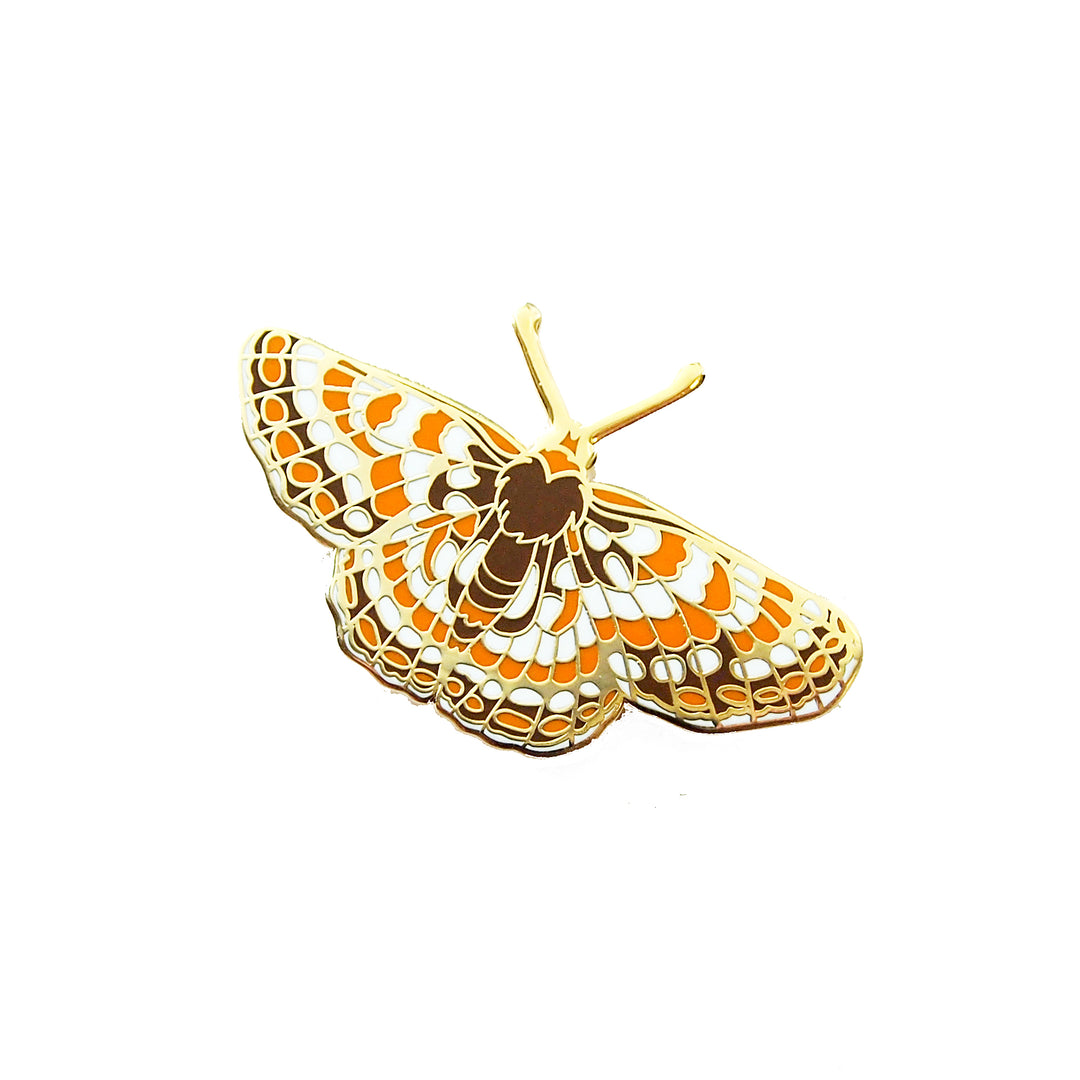 Quino Checkerspot Butterfly Pin - Oh Plesiosaur