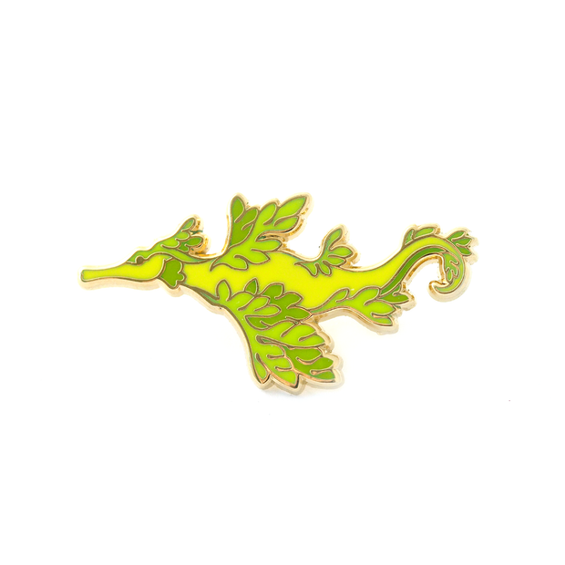 Leafy Seadragon Pin - Oh Plesiosaur