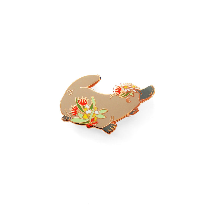 Spring Platypus Pin - Oh Plesiosaur