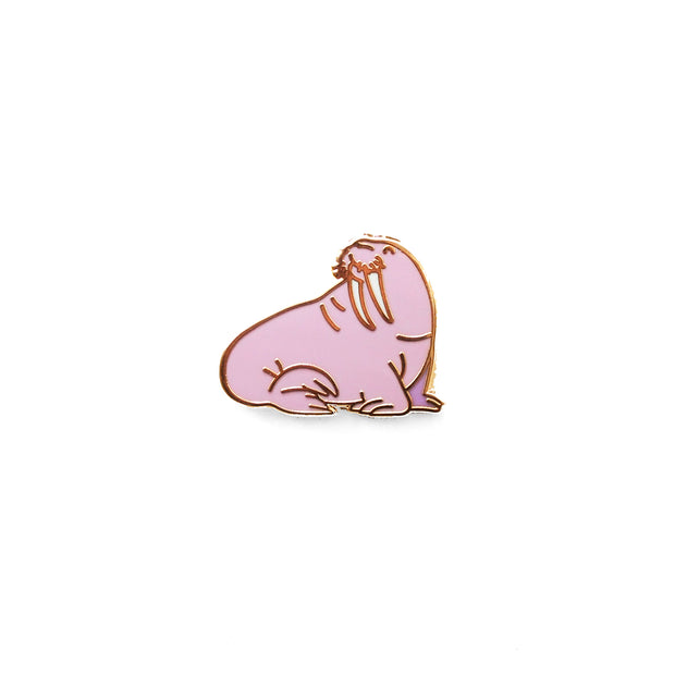 Tiny Walrus Pin - Oh Plesiosaur