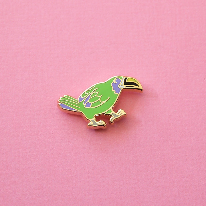 Tiny Toucanet Pin - Oh Plesiosaur