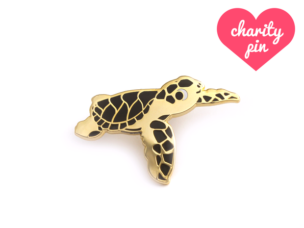 Hawksbill Sea Turtle Pin – Shoal